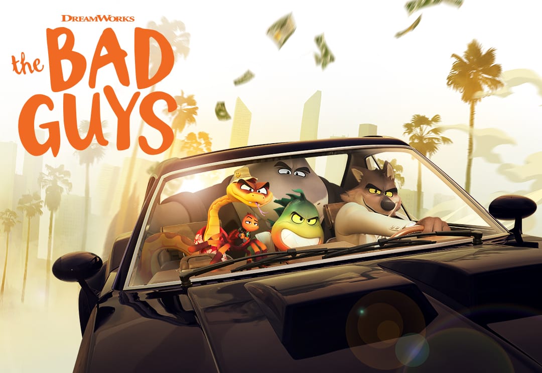 หนังการ์ตูน The Bad Guys (2022) เดอะแบดกายส์ วายร้ายพันธุ์ดี (ซับไทย)